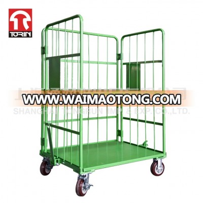 TORIN SWK1021 Warehouse picking trolley industrial cart on wheels stackable storage containers